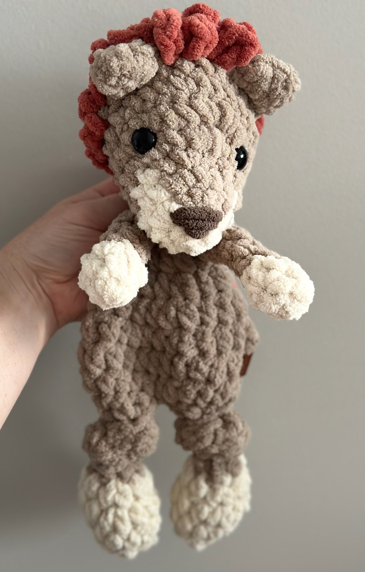Tiny Lion Snuggler