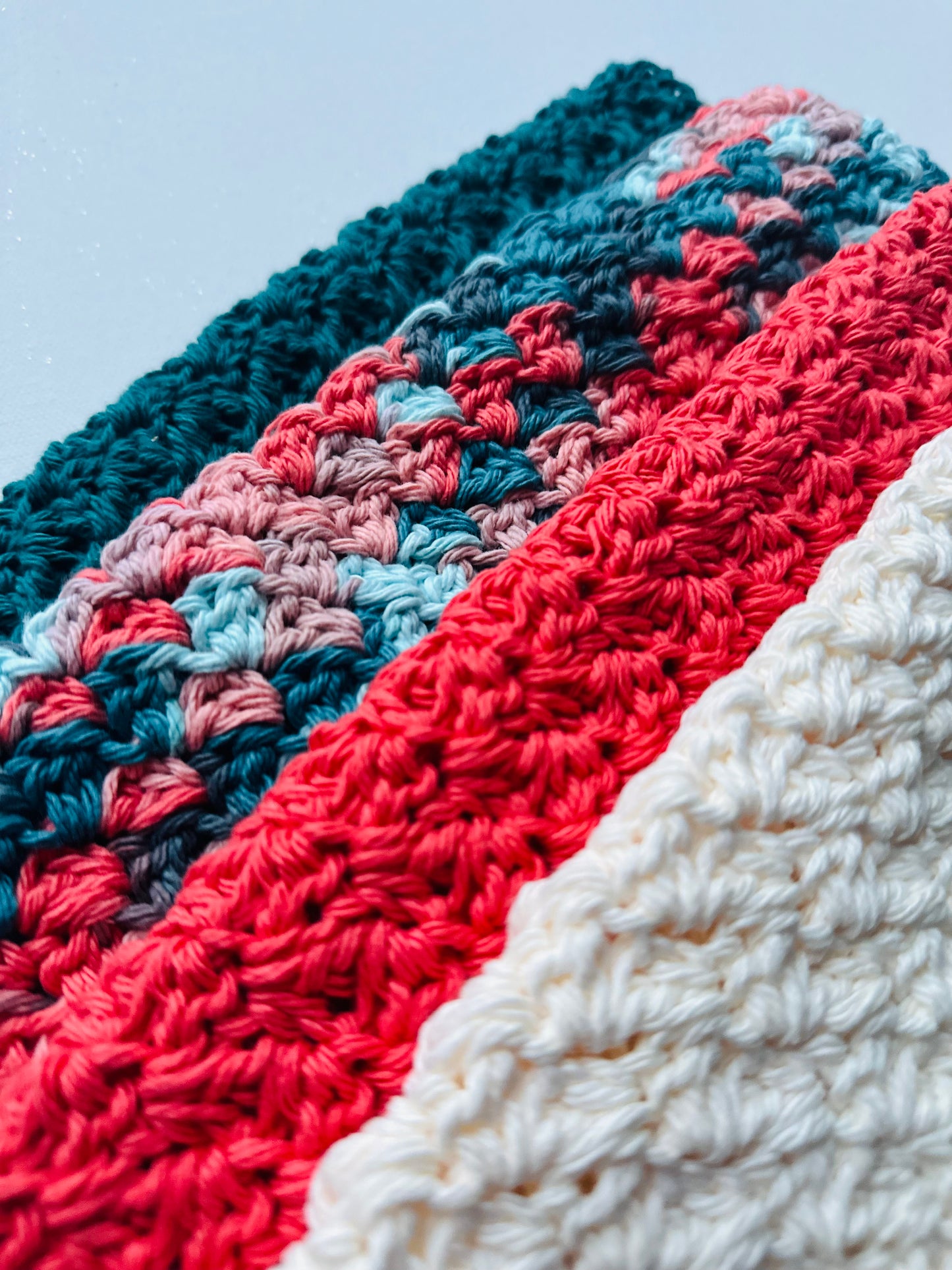 Reusable Cotton Dishcloth (pkg of 4)