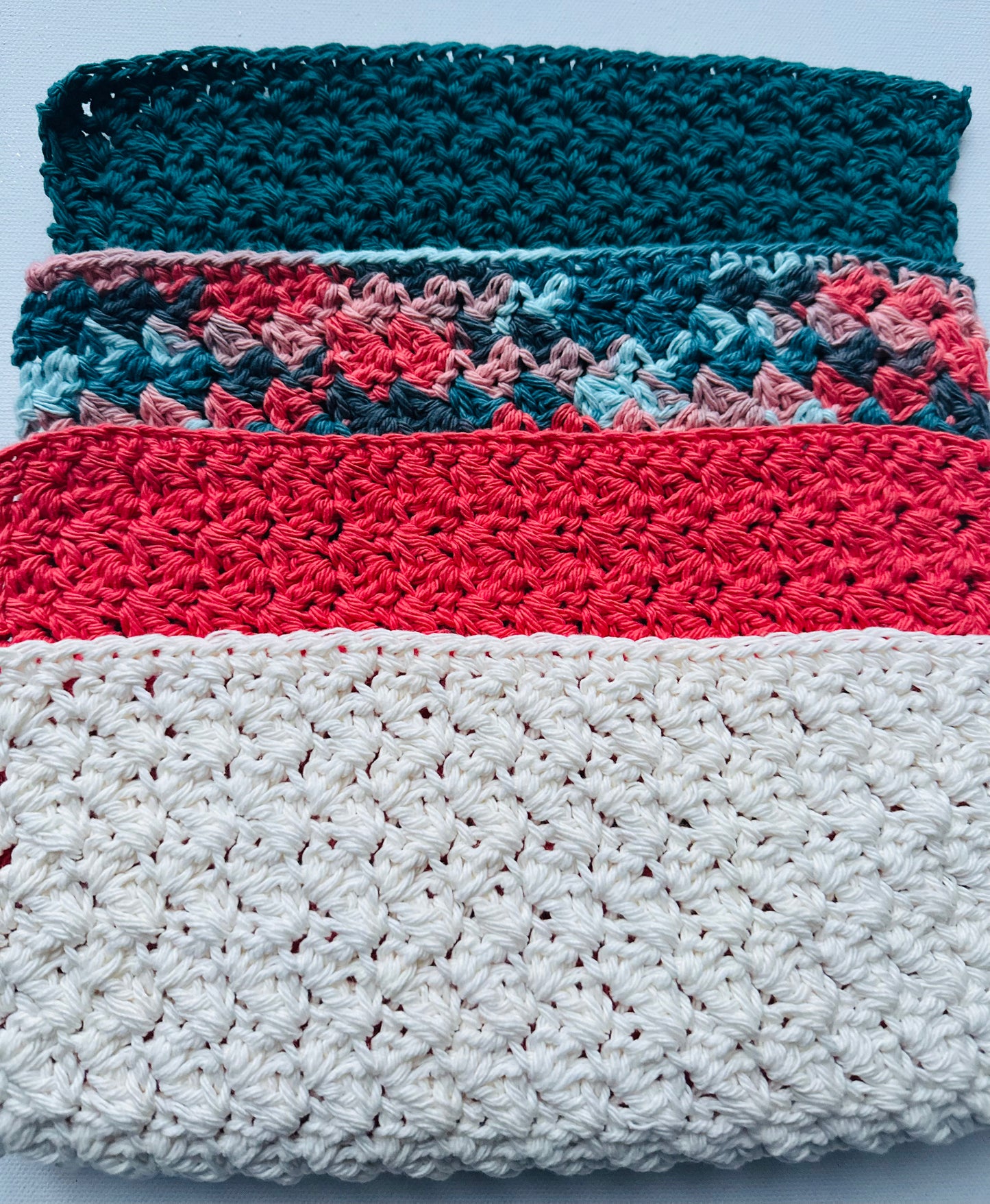 Reusable Cotton Dishcloth (pkg of 4)