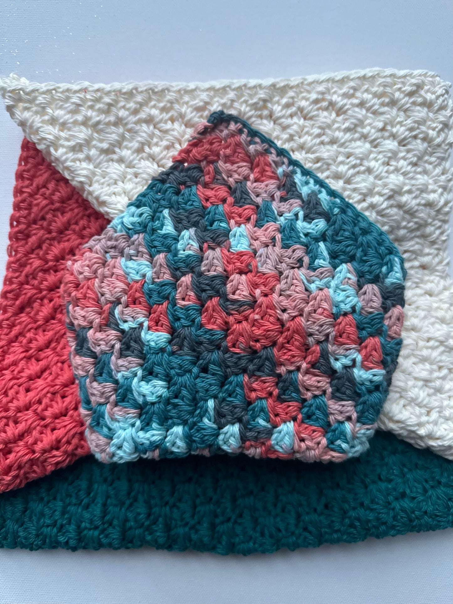 Reusable Cotton Dishcloth (pkg of 4)